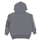 Off-White Grey Garment Dyed Cargo Hoodie