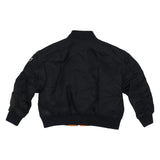 Off-White Black Bookish Diagonal Bomber Jacket