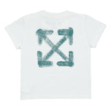 Off-White White Off Logo Print T-Shirt