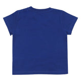 Off-White Blue Big Bookish Crackle Logo T-Shirt