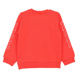 Off-White Red Big Bookish Logo Print Sweatshirt
