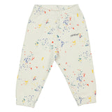 Off-White Light Grey Splat Sweat Logo Pants