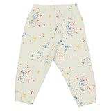 Off-White Light Grey Splat Sweat Logo Pants