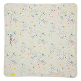 Off-White Light Grey Splat Cotton Blanket