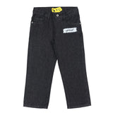 Off-White Black Logo Patch Jeans