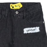 Off-White Black Logo Patch Jeans