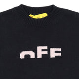 Off-White Black Type Logo Sweater