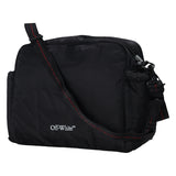 Off-White Black For Parents Only Diaper Bag