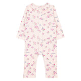 Off-White Pink Aop Arrow Print Romper