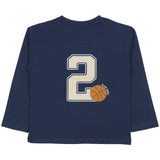 Mayoral Navy Blue Basketball Print T-Shirt