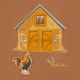 Mayoral Brown House Rubber Print T-Shirt