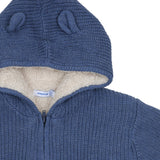 Mayoral Red Hooded Woolen Jacket