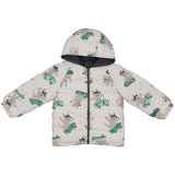 Mayoral Multicolor Dog Printed Hooded Jacket