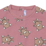 Mayoral Pink Teddys Printed Sweatshirt