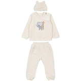 Mayoral Cream Tracksuit With Hat