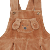 Mayoral Brown Corduroy Dungaree