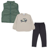 Mayoral Blue Jacket Sweatshirt and Joggers