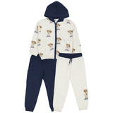 Mayoral Multicolor Hooded Jacket With Joggers