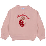 Mayoral Peach Strawberry Embroidered Tracksuit
