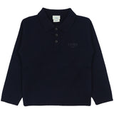 Fendi Navy Blue Knit Polo Sweater