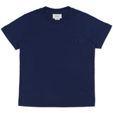 Fendi Navy Blue T-Shirt
