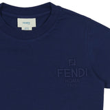 Fendi Navy Blue T-Shirt