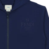 Fendi Navy Hooded Jacket