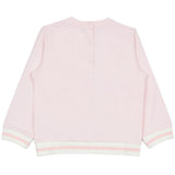 Fendi Pink Cotton Baby Sweatshirt With Teddy Bear Print