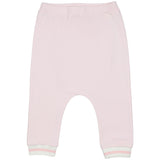 Fendi Pink Ribbed Cuff Joggers