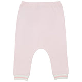 Fendi Pink Ribbed Cuff Joggers