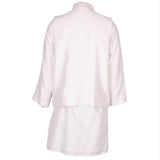 Rang Ivory Embroidered Nehru Jacket Set