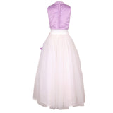 Rang Lavender & White Embroidered Lehenga Choli