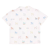 Fendi White Rocking Horse Shirt In Cotton