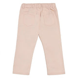Fendi Beige Pink Trousers With Logo