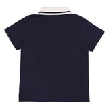 Fendi Navy Logo-Embroidered Polo Shirt In Cotton-Pique