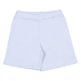 Fendi Blue Logo-Embroidered Shorts In Cotton