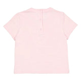 Fendi Pink Embroidered Crew-Neck T-Shirt