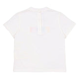 Fendi White Jersey Baby T-Shirt With Embroidery
