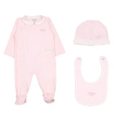 Fendi Pink Baby Pink Logo Gift Set