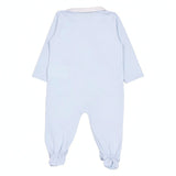 Fendi Blue Collared Babywear With Rocking Horse Prints (Set Of Three)