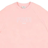 Fendi Peach Kids Logo T-Shirt Dress