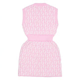Fendi Lilac FF Logo Dress