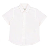 Fendi White Short-Sleeve Shirt In Cotton