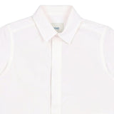 Fendi White Short-Sleeve Shirt In Cotton