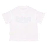 Fendi White Kids Short-Sleeve Logo T-Shirt