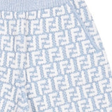 Fendi Blue All Over FF Printed Shorts