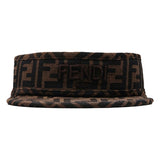 Fendi Brown FF Visor Hat