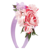 Monnalisa Lilac Floral Headband