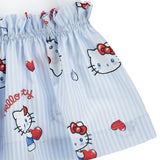 Monnalisa White & Red Hello Kitty Dress