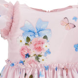 Monallisa Pink Floral Dress